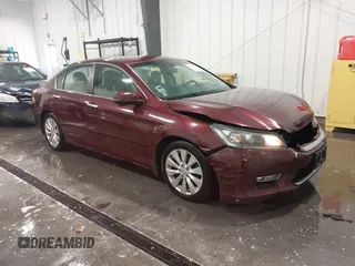 2013 Honda Accord EX-L with VIN 1HGCR2F89DA180527, listed as a IAAI auction lot 41416759 with 112,530 mi miles and . Bid and sale history available at DreamBid. Image 1.