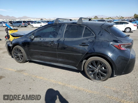 2022 Toyota Corolla Hatchback SE with VIN JTND4MBE2N3189211, listed as a Copart auction lot 49585075 with 30,486 mi miles and Salvage Title. Bid and sale history available at carsss.com. Image 2.