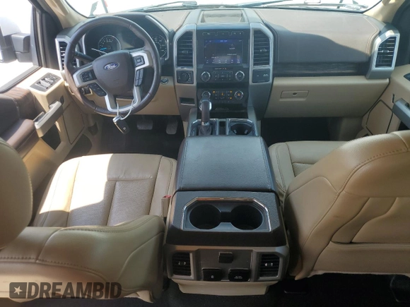 2020 Ford F-150 XL with VIN 1FTEW1E57LKF51467, listed as a Copart auction lot 61956535 with 61,495 mi miles and Salvage title. Bid and sale history available at DreamBid. Image 8.