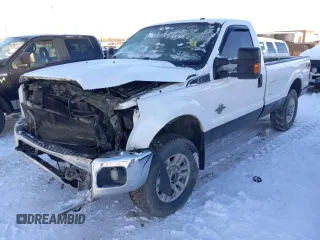 2014 Ford F-250 XL with VIN 1FTBF2BT1EEB31376, listed as a Copart auction lot 73752963 with 120,315 mi miles and Salvage title. Bid and sale history available at DreamBid. Image 1.
