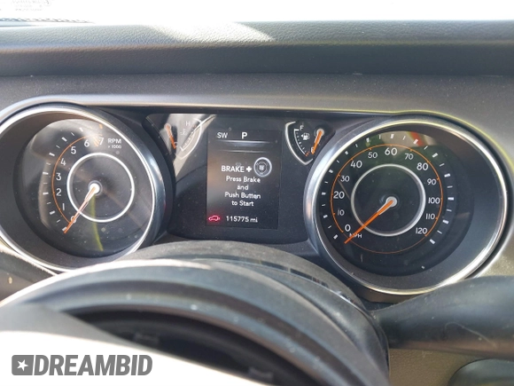 2021 Jeep Wrangler Sport S with VIN 1C4HJXAG5MW691176, listed as a IAAI auction lot 41747618 with 115,775 mi miles and . Bid and sale history available at DreamBid. Image 7.