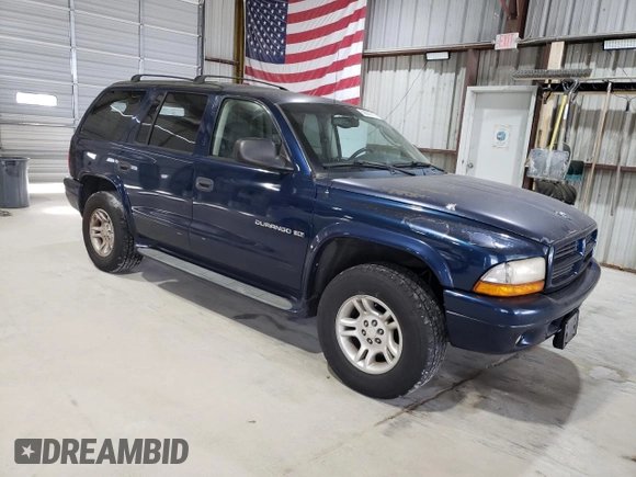 2001 Dodge Durango with VIN 1B4HS28N71F521236, listed as a Copart auction lot 56939715 with 199,223 mi miles and Clean title. Bid and sale history available at DreamBid. Image 4.