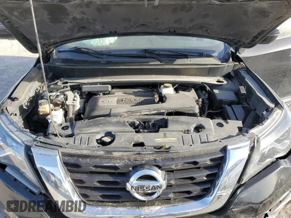2018 Nissan Pathfinder SV with VIN 5N1DR2MNXJC651799, listed as a Copart auction lot 49705995 with 63,051 mi miles and Salvage Title. Bid and sale history available at carsss.com. Image 12.
