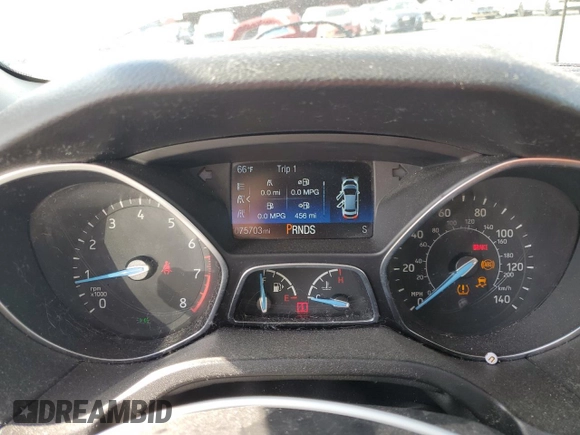 2015 Ford Focus Titanium с VIN 1FADP3J28FL288037, выставлен на аукционе Copart как лот 56972865 с пробегом 75 703 миль миль и Списание • Salvage title. История ставок и продаж доступна на DreamBid. Изображение 9.