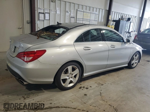 2015 Mercedes-Benz CLA 250 with VIN WDDSJ4GB6FN210219, listed as a Copart auction lot 47255153 with 67,973 mi miles and . Bid and sale history available at DreamBid. Image 3.