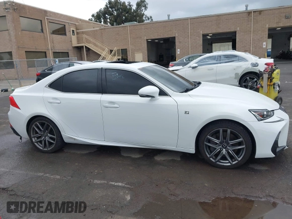 2017 Lexus IS with VIN JTHBA1D21H5049082, listed as a IAAI auction lot 41922059 with 118,019 mi miles. Bid and sale history available at carsss.com. Image 13.