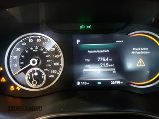 2023 Genesis G70 2.0T with VIN KMTG34TA9PU124418, listed as a Copart auction lot 60632694 with 23,798 mi miles and Salvage Title. Bid and sale history available at DreamBid. Image 9.