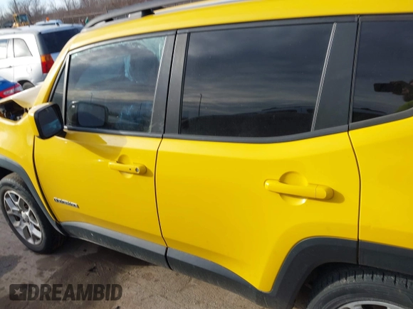 2016 Jeep Renegade Latitude with VIN ZACCJABT1GPE29482, listed as a IAAI auction lot 41694187 with Not Provided miles and . Bid and sale history available at carsss.com. Image 13.