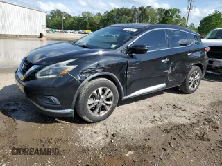 2018 Nissan Murano Platinum with VIN 5N1AZ2MH7JN117919, listed as a Copart auction lot 51436855 with 94,998 mi miles and Salvage Title. Bid and sale history available at carsss.com. Image 1.