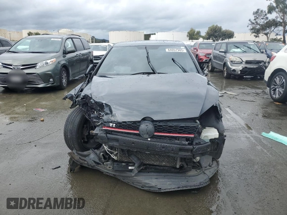 2016 Volkswagen Golf GTI SE with VIN 3VW4T7AU8GM034064, listed as a Copart auction lot 44057985 with 99,393 mi miles and Salvage Title. Bid and sale history available at carsss.com. Image 5.