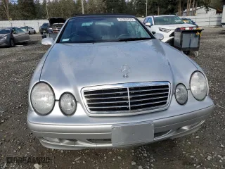 2002 Mercedes-Benz CLK-Class with VIN WDBLK65GX2T122333, listed as a Copart auction lot 52389475 with 62,752 mi miles and Salvage Title. Bid and sale history available at carsss.com. Image 5.