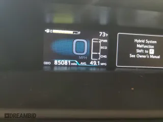2017 Toyota Prius Two with VIN JTDKARFU6H3544646, listed as a Copart auction lot 49700195 with 85,081 mi miles and Salvage Title. Bid and sale history available at carsss.com. Image 9.