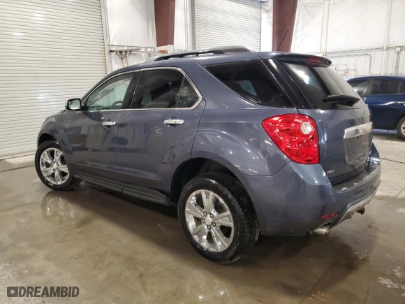 2013 Chevrolet Equinox LTZ with VIN 2GNFLGE34D6207136, listed as a Copart auction lot 47862685 with 124,654 mi miles and Salvage Title. Bid and sale history available at carsss.com. Image 2.