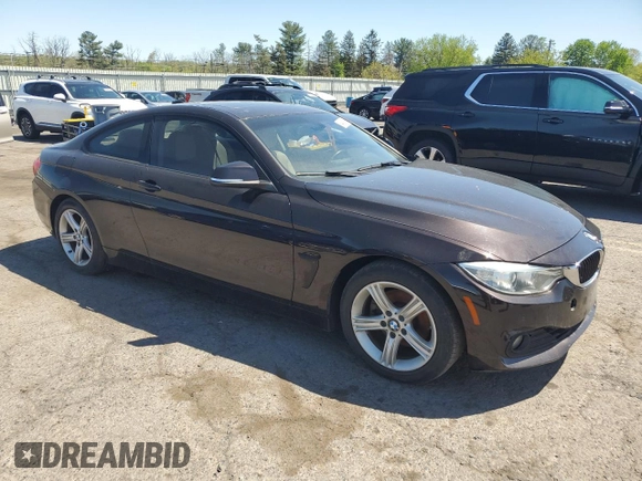 2015 BMW 4 Series 428i with VIN WBA3N3C56FK232426, listed as a Copart auction lot 54801005 with Not Provided miles and Clean Title. Bid and sale history available at DreamBid. Image 4.