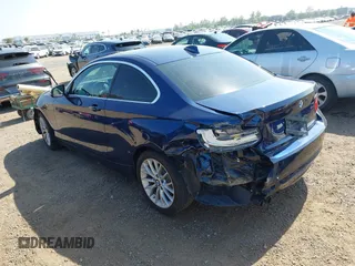 2015 BMW 2 Series 228i with VIN WBA1F9C59FVW98387, listed as a IAAI auction lot 42518807 with 79,848 mi miles and . Bid and sale history available at DreamBid. Image 3.