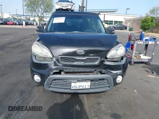 2012 Kia Soul + with VIN KNDJT2A67C7360534, listed as a IAAI auction lot 42096541 with 183,452 mi miles. Bid and sale history available at carsss.com. Image 6.
