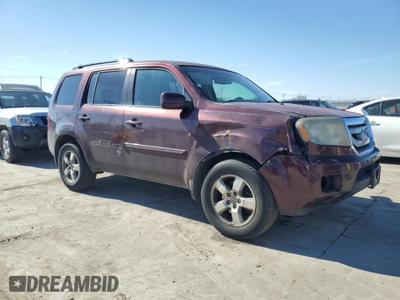 2011 Honda Pilot EX-L with VIN 5FNYF3H63BB047605, listed as a Copart auction lot 46696025 with 281,616 mi miles and Clean Title. Bid and sale history available at carsss.com. Image 4.