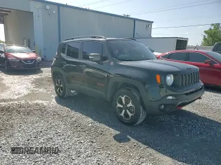 2020 Jeep Renegade Trailhawk z VIN ZACNJBC18LPM03643, wystawiony jako Copart lot #52447165 z przebiegiem 61 523 mil mil oraz Nie do naprawy • Non repairable. Historia ofert i sprzedaży dostępna na DreamBid. Obrazek 14.