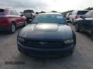 2012 Ford Mustang V6 Premium with VIN 1ZVBP8AM8C5220642, listed as a IAAI auction lot 42110826 with 106,322 mi miles. Bid and sale history available at carsss.com. Image 12.