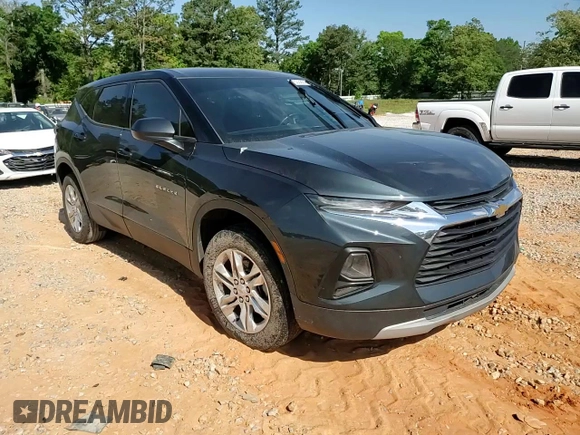 2020 Chevrolet Blazer LT with VIN 3GNKBCR46LS646593, listed as a Copart auction lot 53586385 with Not provided miles and Salvage title. Bid and sale history available at DreamBid. Image 13.