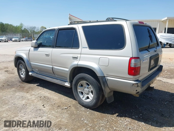 2000 Toyota 4Runner Limited with VIN JT3GN87R1Y0164022, listed as a IAAI auction lot 41990999 with 337,094 mi miles and . Bid and sale history available at DreamBid. Image 3.
