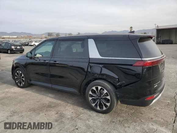 2022 Kia Carnival EX with VIN KNDNC5H36N6149302, listed as a Copart auction lot 84716604 with 32,108 mi miles and Salvage Title. Bid and sale history available at carsss.com. Image 2.