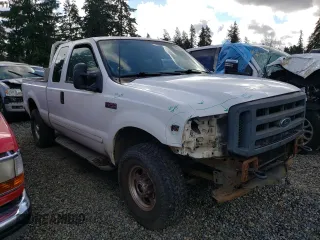 2002 Ford Super Duty F-250 XL with VIN 1FTNX21SX2EB43928, listed as a Copart auction lot 88308645 with 218,584 mi miles and Salvage Title. Bid and sale history available at carsss.com. Image 4.