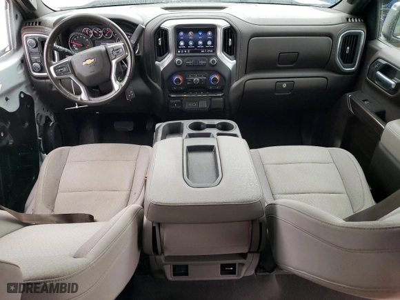 2021 Chevrolet Silverado 1500 LT with VIN 1GCPWCEK7MZ202411, listed as a Copart auction lot 81506564 with 142,294 mi miles and Salvage Title. Bid and sale history available at carsss.com. Image 8.