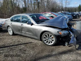 2008 BMW 7 Series 750Li с VIN WBAHN83568DT84734, выставлен на аукционе Copart как лот 51535865 с пробегом Не указан миль и Списание • Salvage title. История ставок и продаж доступна на DreamBid. Изображение 4.