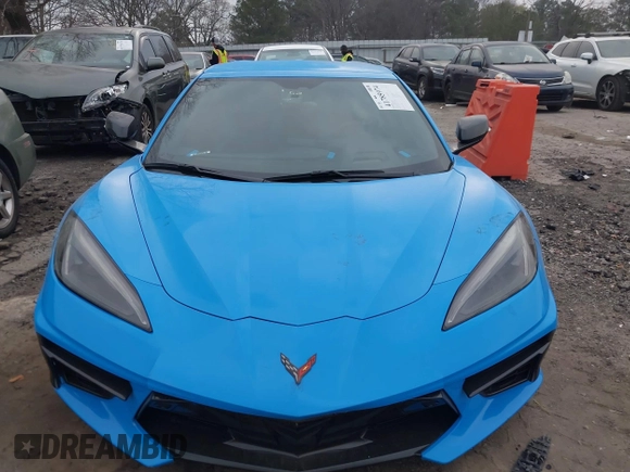 2021 Chevrolet Corvette 3LT with VIN 1G1YC3D48M5115312, listed as a IAAI auction lot 41785974 with 25,811 mi miles. Bid and sale history available at carsss.com. Image 12.
