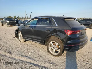 2023 Audi Q3 S line Premium with VIN WA1DECF34P1119979, listed as a Copart auction lot 88564615 with 13,812 mi miles and Non repairable. Bid and sale history available at DreamBid. Image 2.
