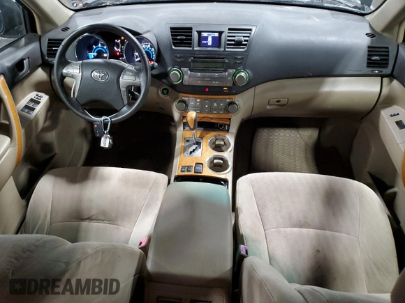 2010 Toyota Highlander Hybrid with VIN JTEBW3EH7A2041735, listed as a Copart auction lot 84684724 with 126,190 mi miles and Salvage Title. Bid and sale history available at carsss.com. Image 8.