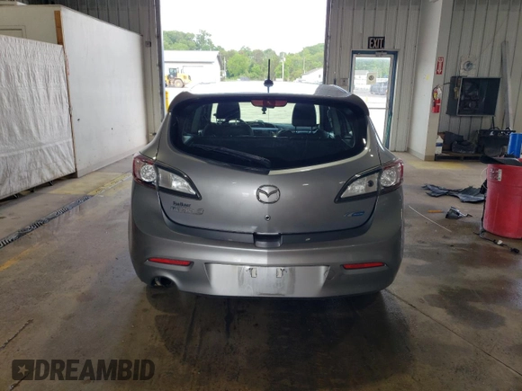 2013 Mazda 3 i Grand Touring with VIN JM1BL1MP5D1790764, listed as a Copart auction lot 57269495 with 105,604 mi miles and Salvage title. Bid and sale history available at DreamBid. Image 6.