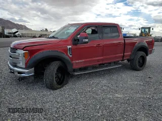 2017 Ford Super Duty F-250 SRW Lariat with VIN 1FT7W2BT6HED66561, listed as a Copart auction lot 48347885 with 93,412 mi miles and Salvage Title. Bid and sale history available at carsss.com. Image 1.