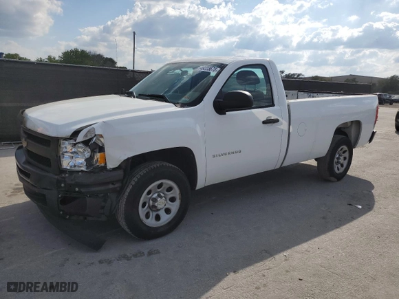 2011 Chevrolet Silverado 1500 Work Truck with VIN 1GCNCPEX7BZ397409, listed as a Copart auction lot 49223675 with 96,657 mi miles and Salvage Title. Bid and sale history available at carsss.com. Image 1.