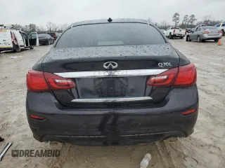 2015 Infiniti Q70 with VIN JN1BY1PPXFM600524, listed as a Copart auction lot 43150975 with 146,839 mi miles and Salvage title. Bid and sale history available at DreamBid. Image 6.