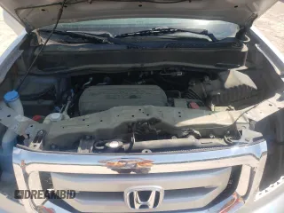 2011 Honda Pilot EX-L with VIN 5FNYF4H57BB050486, listed as a Copart auction lot 54008245 with 62,793 mi miles and Salvage Title. Bid and sale history available at DreamBid. Image 12.
