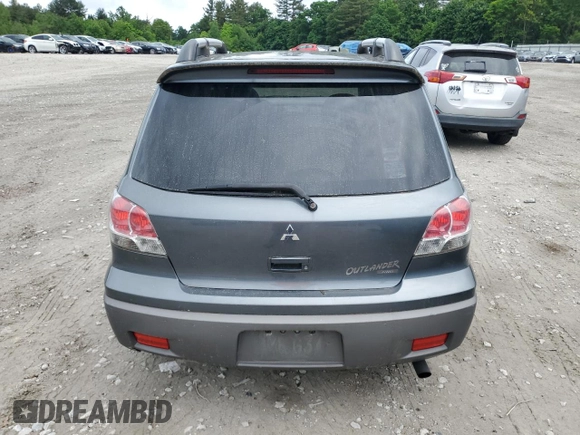 2003 Mitsubishi Outlander XLS with VIN JA4LZ41G53U061664, listed as a Copart auction lot 57995554 with 72,069 mi miles and Clean Title. Bid and sale history available at carsss.com. Image 6.