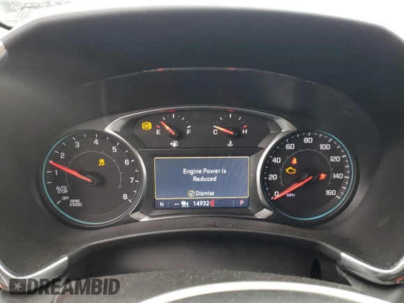 2023 Chevrolet Equinox LT with VIN 3GNAXUEG7PS116500, listed as a Copart auction lot 48172345 with 14,932 mi miles and Salvage Title. Bid and sale history available at DreamBid. Image 9.