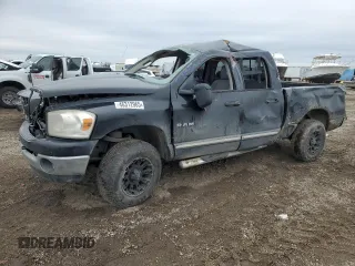 2008 Dodge 1500 SLT with VIN 1D7HU18N38S586387, listed as a Copart auction lot 46312965 with Not Provided miles and Salvage Title. Bid and sale history available at DreamBid. Image 1.