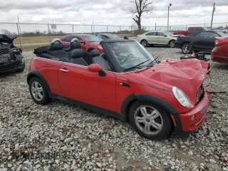 2008 MINI Convertible with VIN WMWRF33518TG18470, listed as a Copart auction lot 79095684 with Not provided miles and Clean title. Bid and sale history available at DreamBid. Image 4.