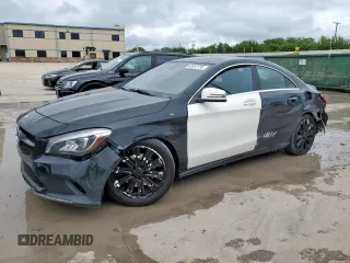 2018 Mercedes-Benz CLA 250 with VIN WDDSJ4GB6JN507645, listed as a Copart auction lot 60912735 with 117,273 mi miles and Clean title. Bid and sale history available at DreamBid. Image 1.