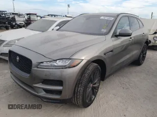 2018 Jaguar F-Pace 35t Prestige with VIN SADCK2EV6JA246221, listed as a Copart auction lot 74274804 with 18,607 mi miles and Salvage title. Bid and sale history available at DreamBid. Image 1.