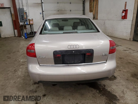 1999 Audi A6 with VIN WAUBA24B8XN100399, listed as a Copart auction lot 87908445 with 39,307 mi miles and Non Repairable. Bid and sale history available at carsss.com. Image 6.