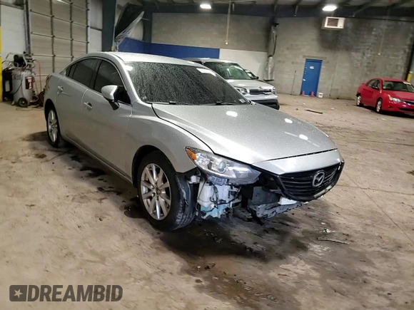 2016 Mazda 6 i Sport with VIN JM1GJ1U57G1416106, listed as a Copart auction lot 55730925 with 171,962 mi miles and Salvage Title. Bid and sale history available at DreamBid. Image 13.