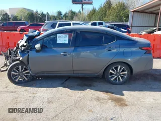 2021 Nissan Versa SV with VIN 3N1CN8EV8ML807735, listed as a IAAI auction lot 41842437 with 1 mi miles. Bid and sale history available at carsss.com. Image 14.