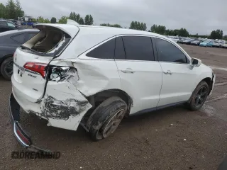 2018 Acura RDX Advance with VIN 5J8TB4H76JL806443, listed as a Copart auction lot 66811894 with 109,303 mi miles and Salvage title. Bid and sale history available at DreamBid. Image 3.