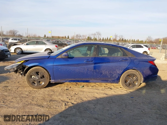 2023 Hyundai Elantra SEL z VIN 5NPLM4AG4PH093588, wystawiony jako IAAI lot #41301617 z przebiegiem 40 322 mil mil oraz . Historia ofert i sprzedaży dostępna na DreamBid. Obrazek 14.