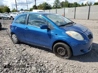 2008 Toyota Yaris with VIN JTDJT923885206351, listed as a Copart auction lot 72245144 with 262,643 mi miles and Salvage Title. Bid and sale history available at DreamBid. Image 4.