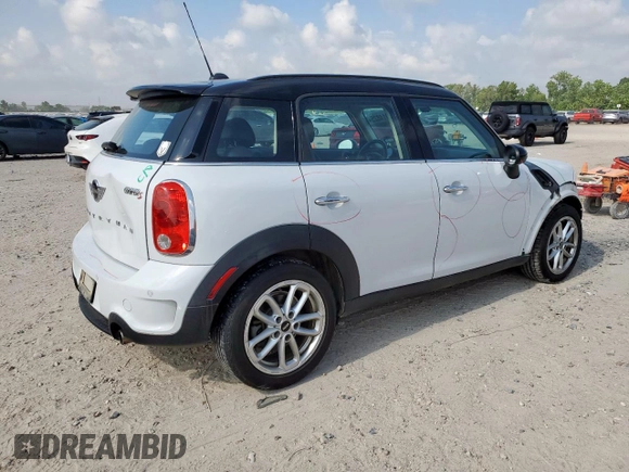 2015 MINI Countryman S с VIN WMWZC3C59FWT03482, выставлен на аукционе Copart как лот 56914825 с пробегом 63 851 миль миль и Списание • Salvage title. История ставок и продаж доступна на DreamBid. Изображение 3.